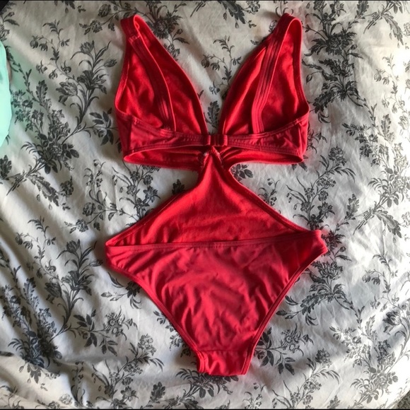 Coral Monokini Swim - Picture 2 of 4